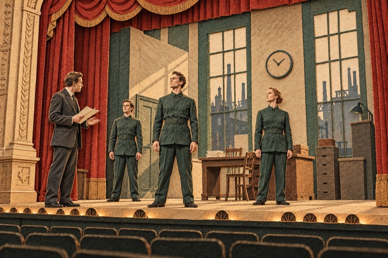 Robotens første scene